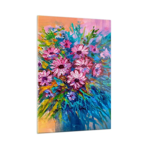 Glastavla - Bild på glas - Livets energi - 50x70 cm