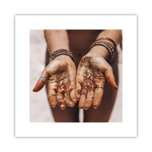 Affisch - Gåva för dig - 30x30 cm