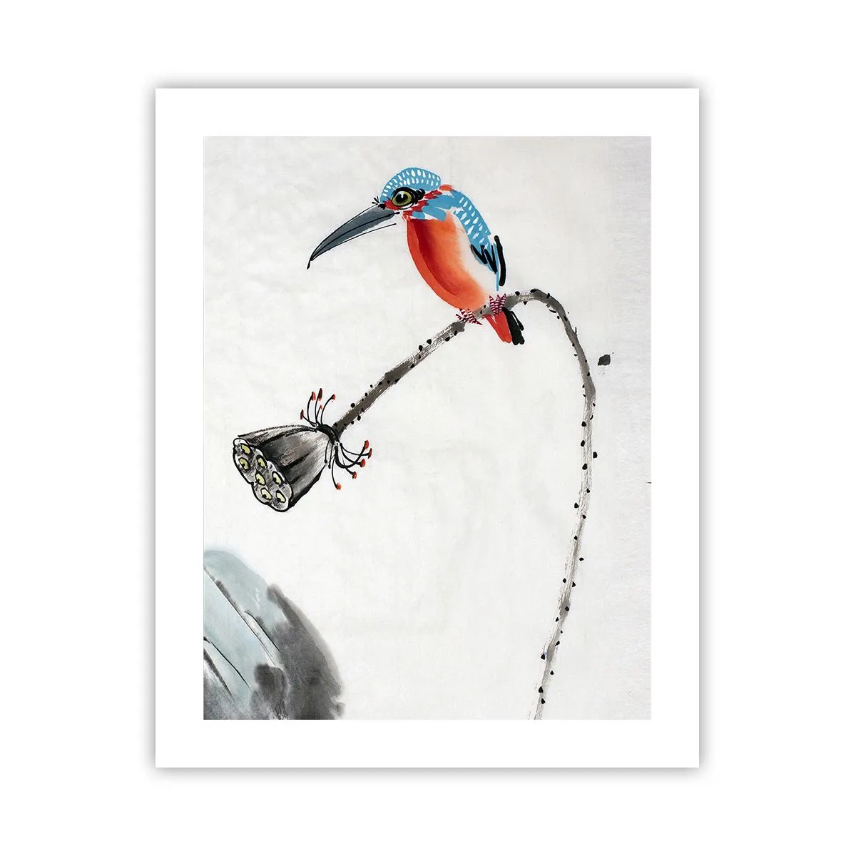 Affisch - Ängens liv - 40x50 cm