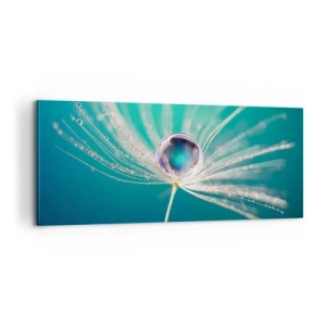 Canvastavla - Bild på duk - Mystisk stund - 100x40 cm