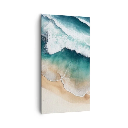 Canvastavla - Bild på duk - Ett evigt möte - 55x100 cm