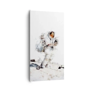 Canvastavla - Bild på duk - Jordens sändebud - 65x120 cm