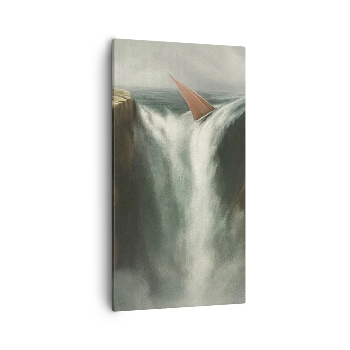 Canvastavla - Bild på duk - Livets varning - 55x100 cm