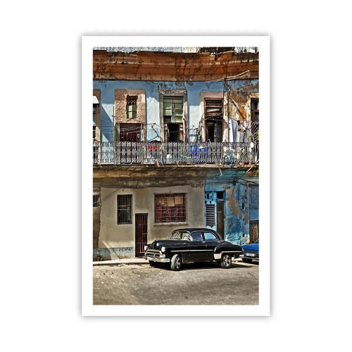 Affisch - Havana stämning - 61x91 cm