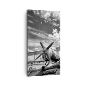 Canvastavla - Bild på duk - Jag kan inte vänta! - 55x100 cm