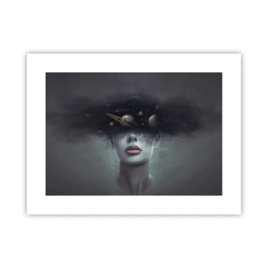 Affisch - Och planeterna blir galna... - 40x30 cm