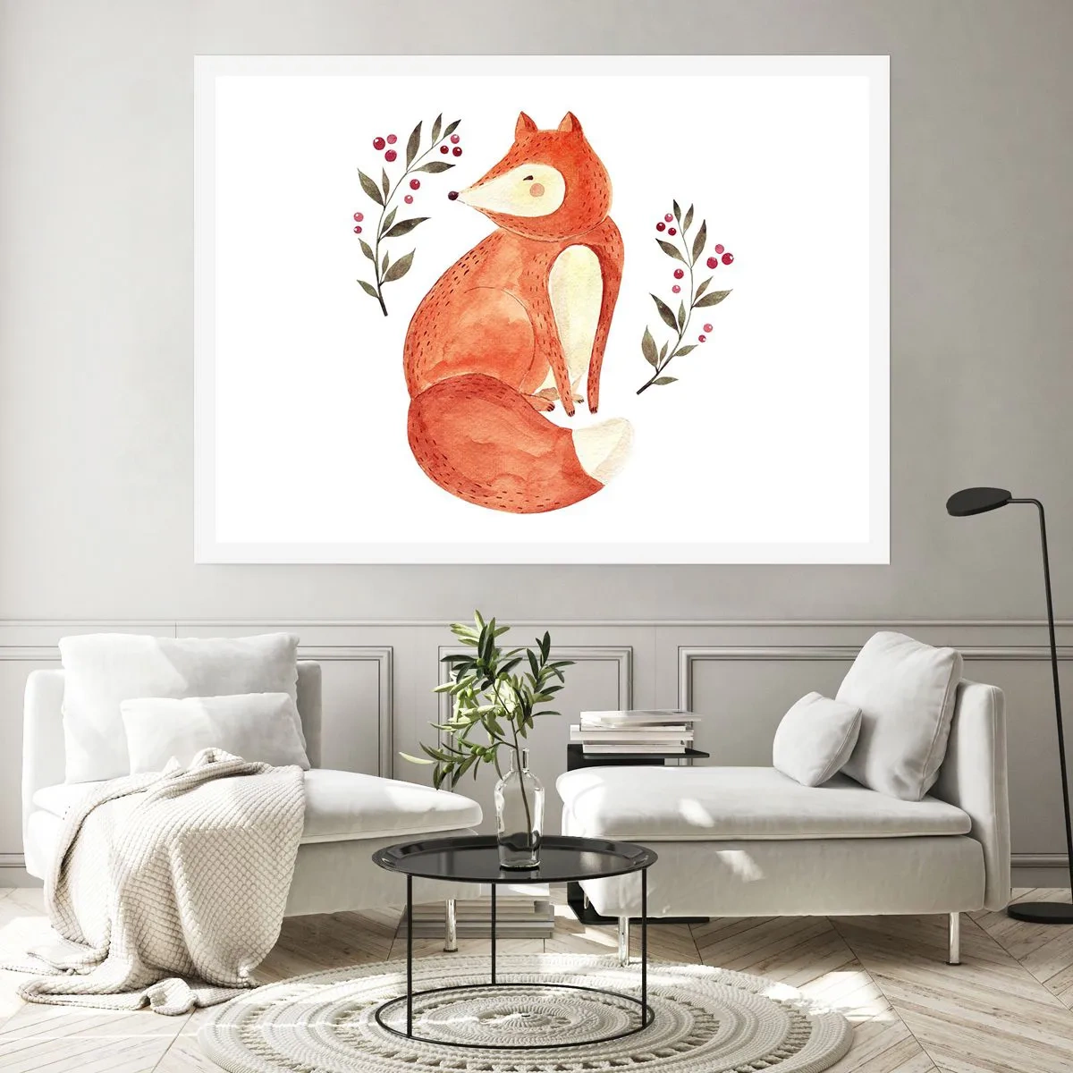 Affisch - Liten rödhårig - 100x70 cm