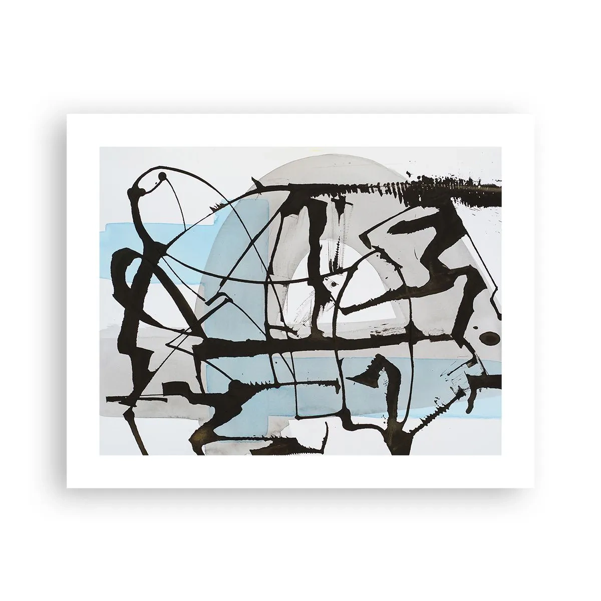 Affisch - Blått trots allt - 50x40 cm