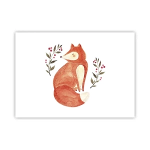 Affisch - Liten rödhårig - 70x50 cm