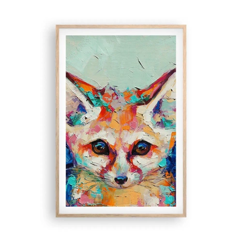 Affisch i ram av ljusek - Är ni redo för mig? - 61x91 cm