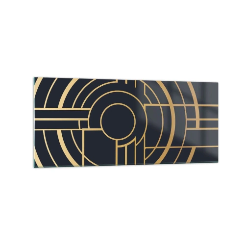 Glastavla - Bild på glas - Sakernas gång - 120x50 cm