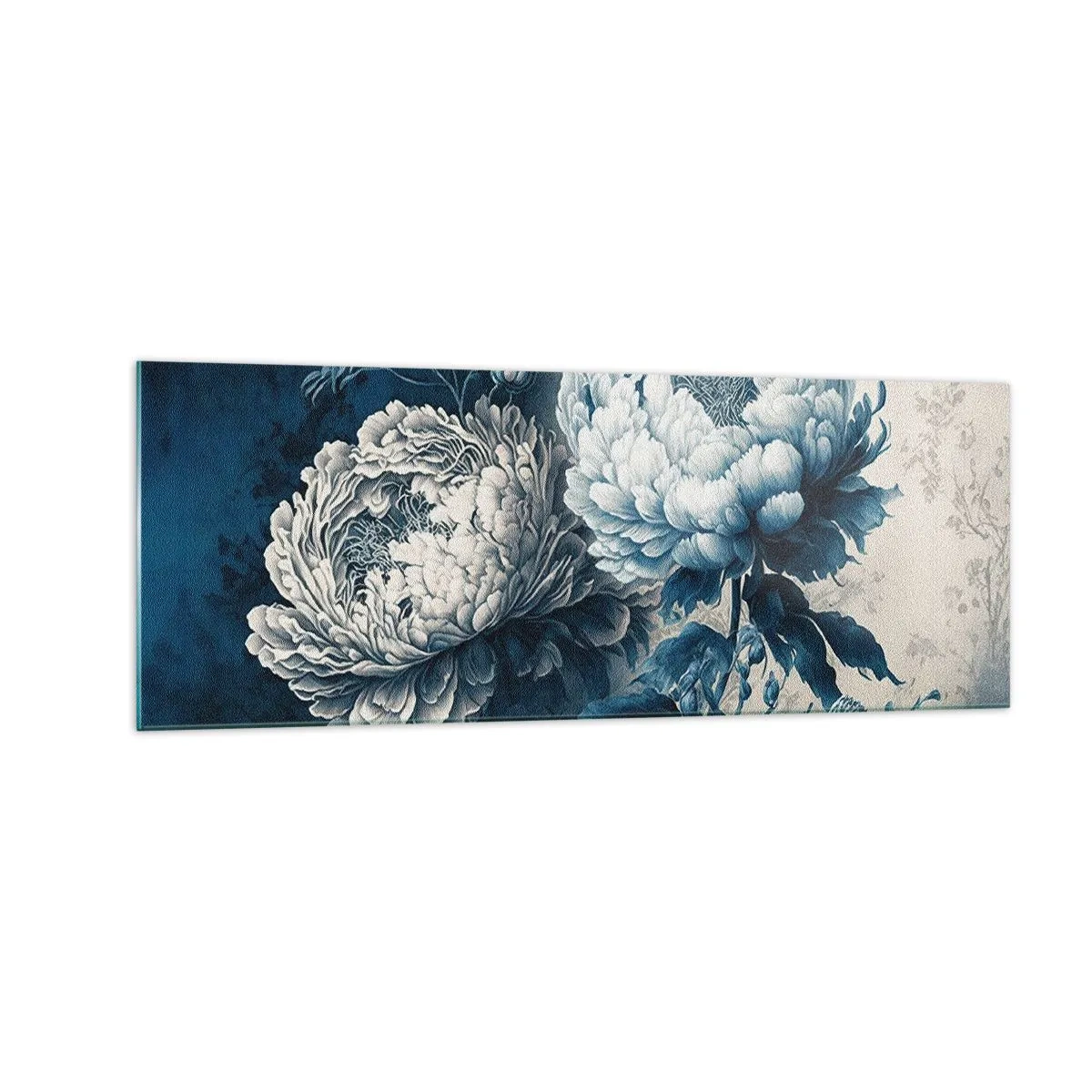 Glastavla - Bild på glas - Ett väl matchat par - 140x50 cm