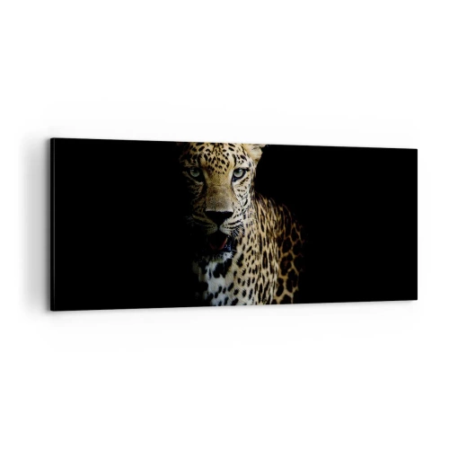 Canvastavla - Bild på duk - Mörk skönhet - 100x40 cm