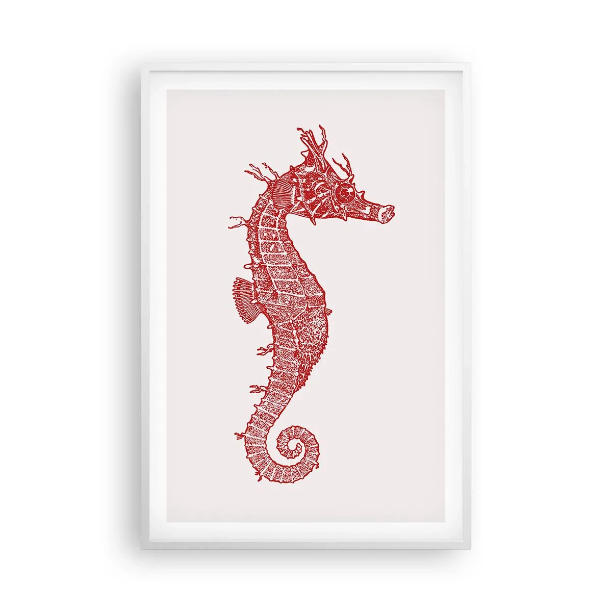 Affisch i vit ram - En intrikat varelse - 61x91 cm