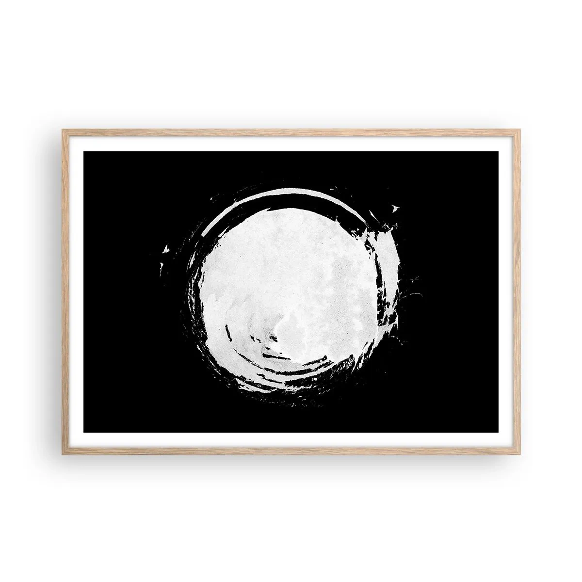 Affisch i ram av ljusek - Den goda vägen ut - 100x70 cm