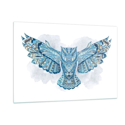 Glastavla - Bild på glas - Från kelternas heliga trädgård - 120x80 cm