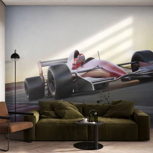 Fototapet Standard Eco - Alltid vinnare - Bil, Racerbil, Sport - 300x210 cm