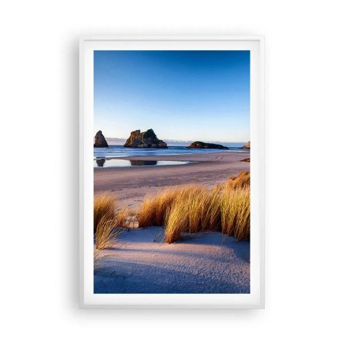 Affisch i vit ram - För fredssökare - 61x91 cm