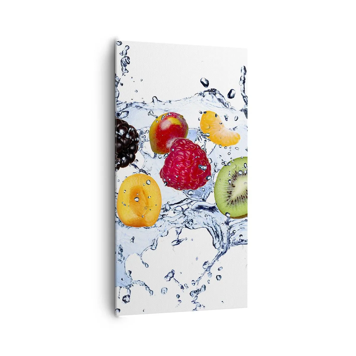 Canvastavla - Bild på duk - Lek med oss - 65x120 cm