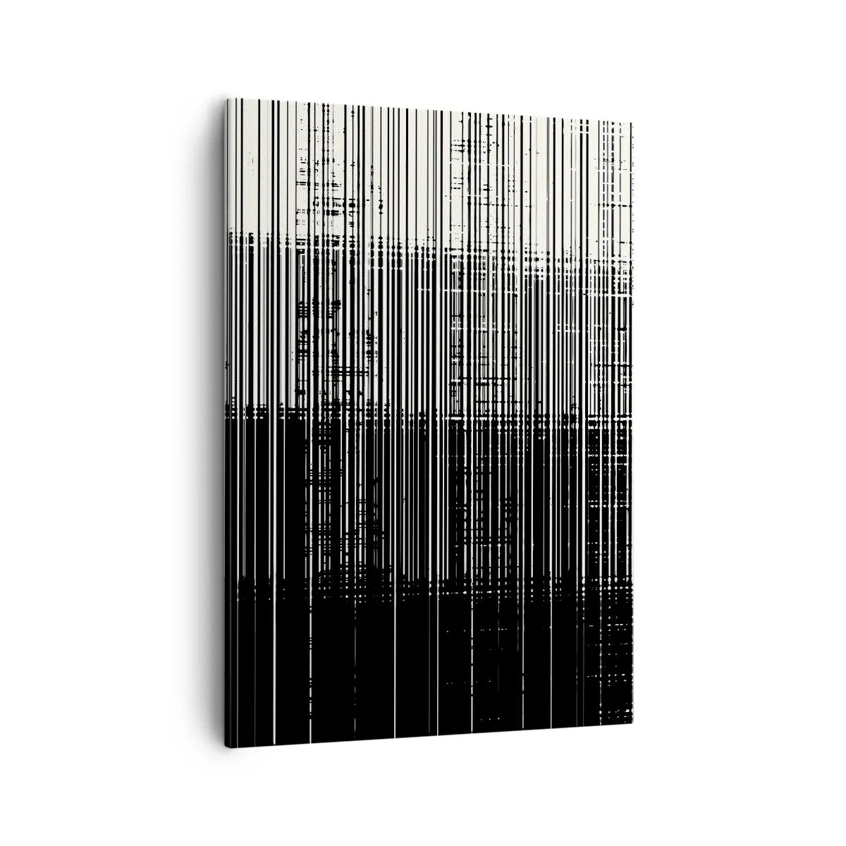 Canvastavla - Bild på duk - Vågor och vibrationer - 50x70 cm
