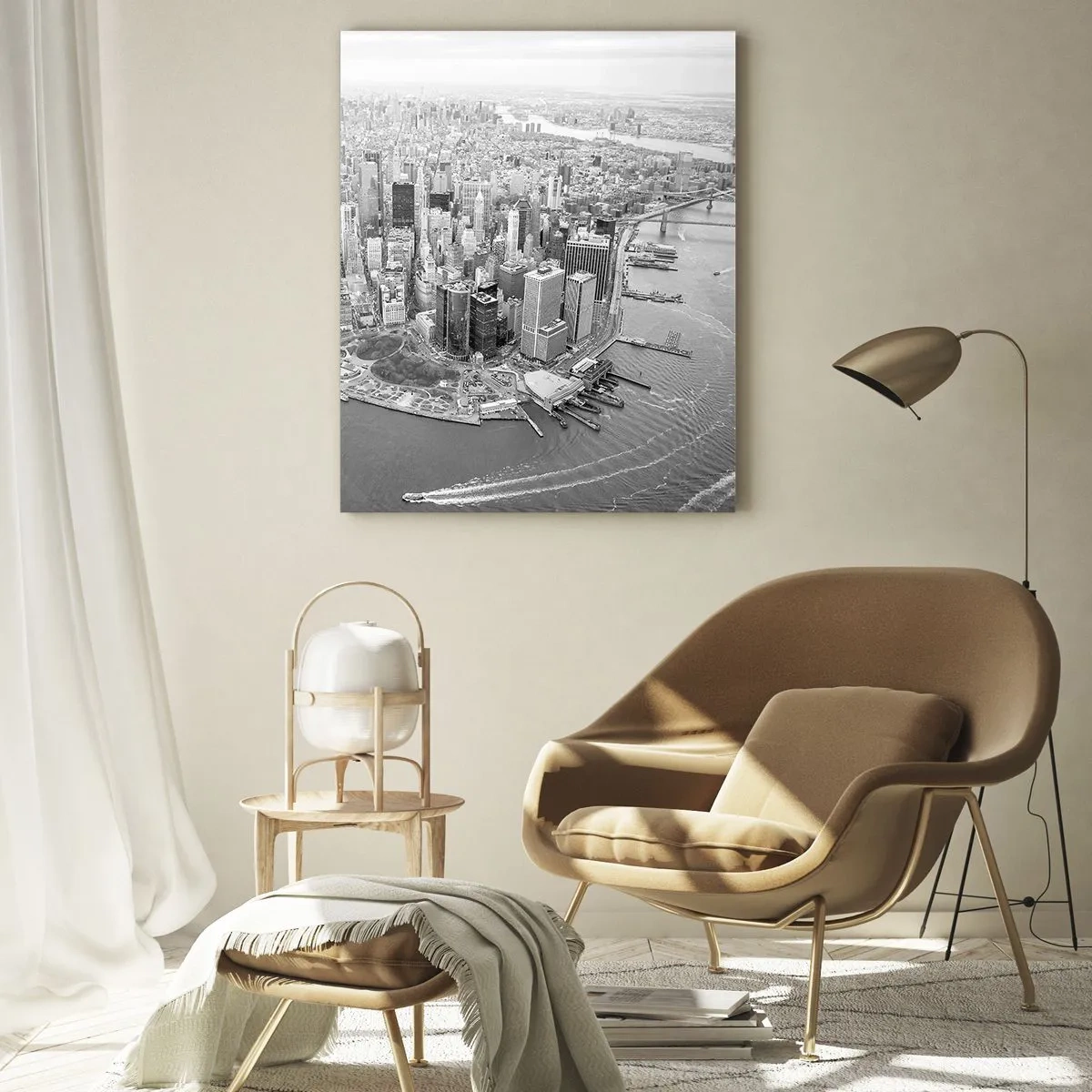 Glastavla - Bild på glas - Hur man inte älskar? - 50x70 cm