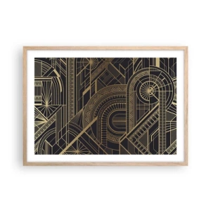 Affisch i ram av ljusek - Koncept, idéer, planer - 70x50 cm