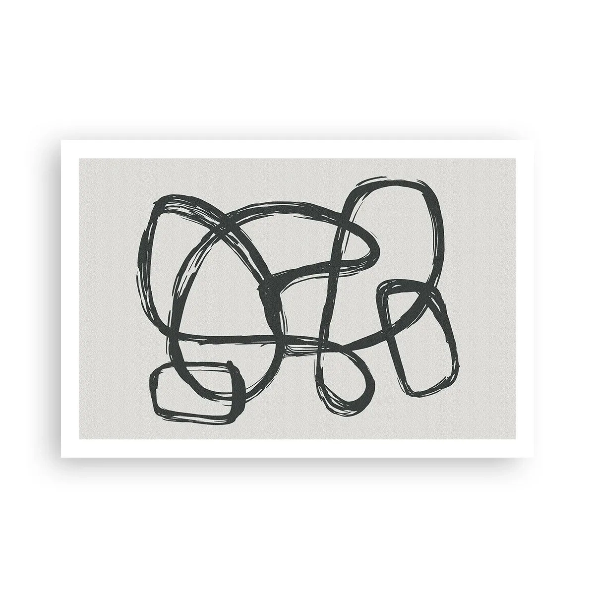 Affisch - Loopad abstraktion - 91x61 cm