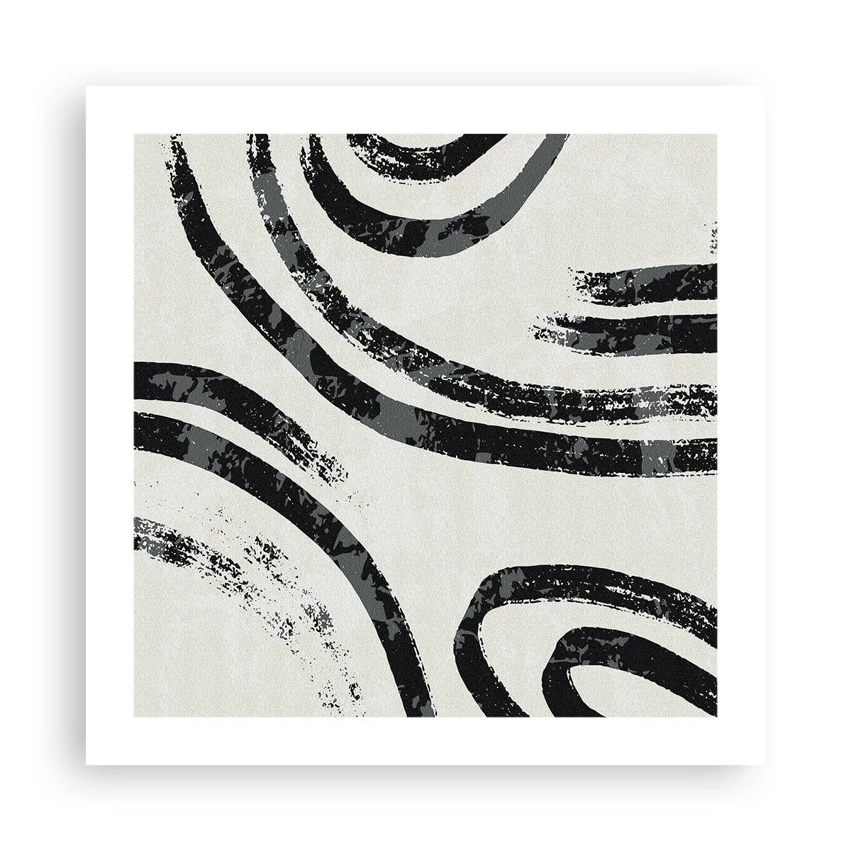 Affisch - Halvstoppad - 50x50 cm