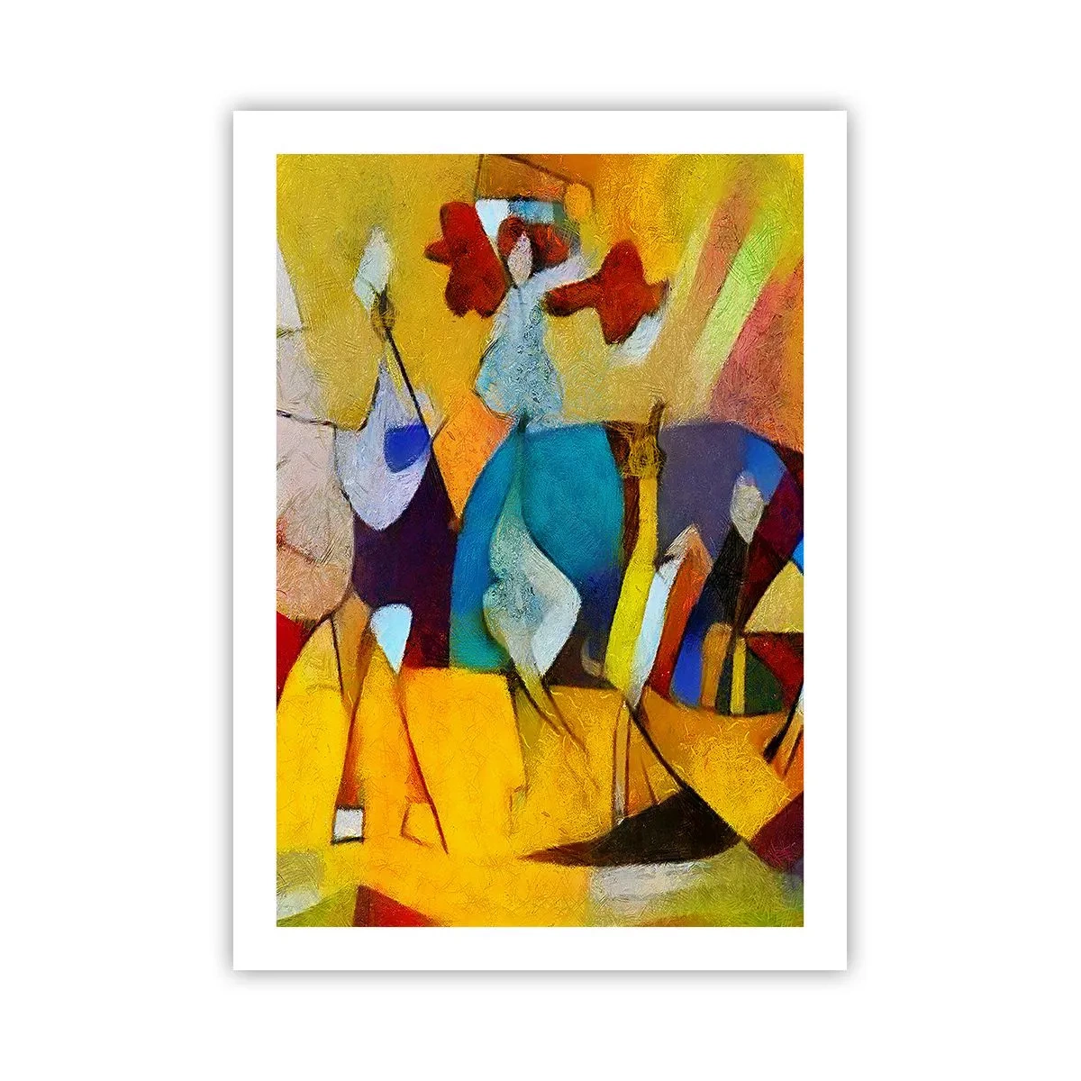 Affisch - Sol - liv -glädje - 50x70 cm