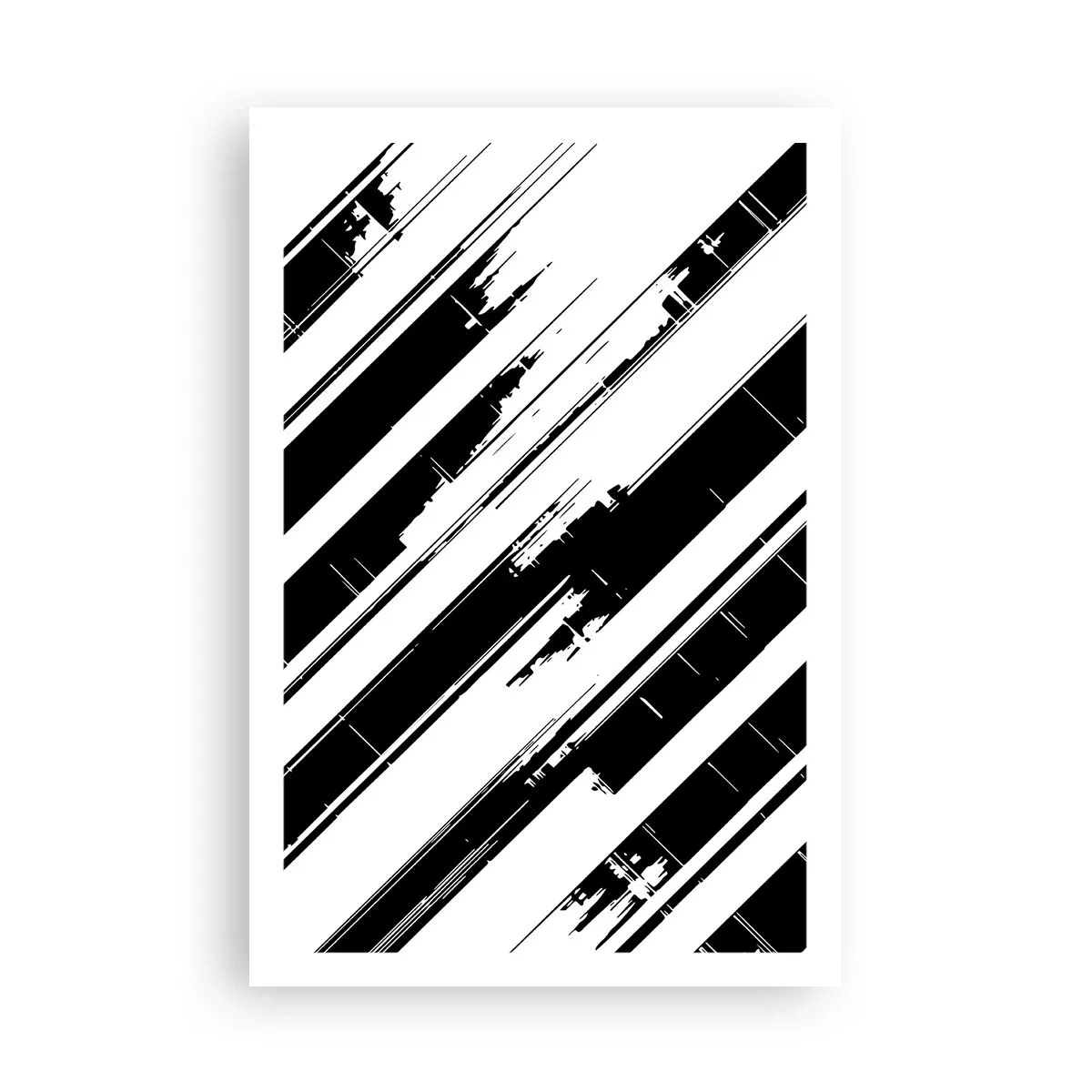 Affisch - Intensiv och dynamisk komposition - 61x91 cm