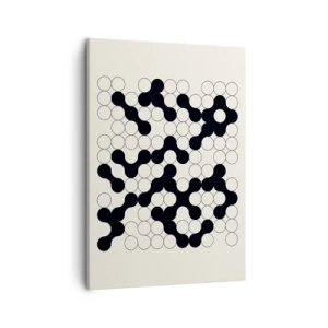 Canvastavla - Bild på duk - Kinesiskt spel - variation - 50x70 cm