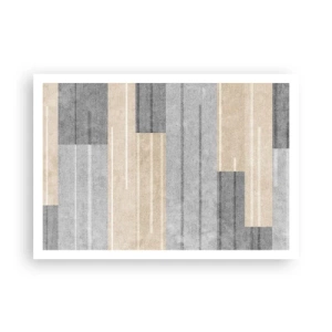 Affisch - Komposition: allt i lod - 100x70 cm