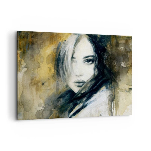 Canvastavla - Bild på duk - Mera oskyldig eller sensuell? - 120x80 cm