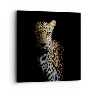 Canvastavla - Bild på duk - Mörk skönhet - 40x40 cm
