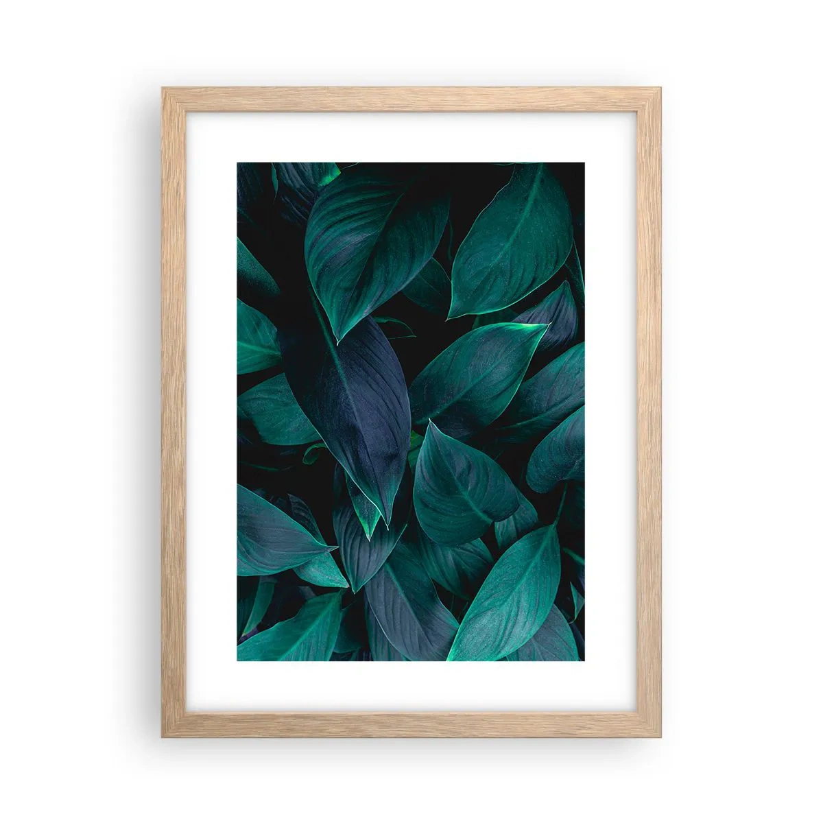 Affisch i ram av ljusek - Grönskan själv - 30x40 cm