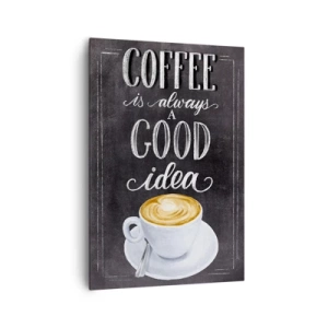 Canvastavla - Bild på duk - Of course! - 70x100 cm