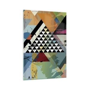 Glastavla - Bild på glas - Det är så enkelt - 70x100 cm