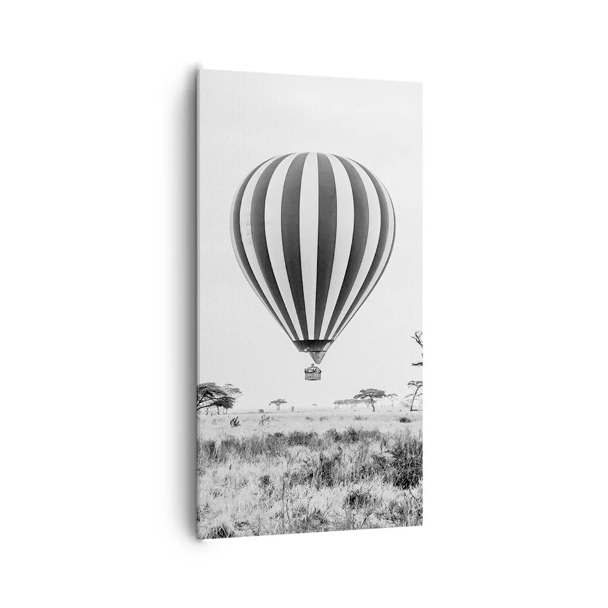 Canvastavla - Bild på duk - Över savannen - 65x120 cm