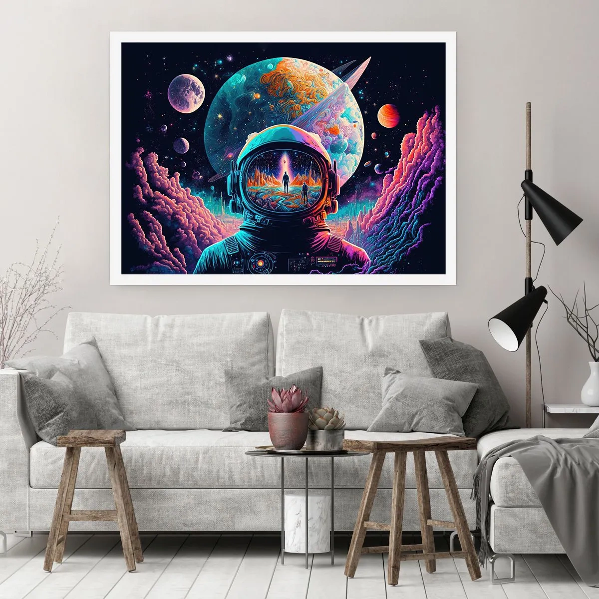 Affisch - Filosofer har aldrig drömt - 91x61 cm