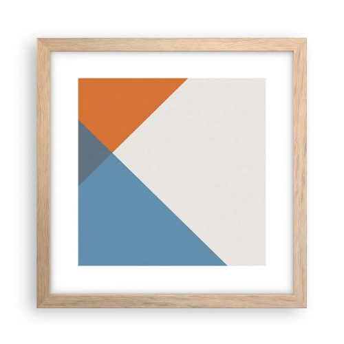 Affisch i ram av ljusek - Under vinkel… - 30x30 cm