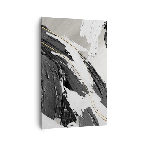 Canvastavla - Bild på duk - Storslagen abstraktion - 80x120 cm