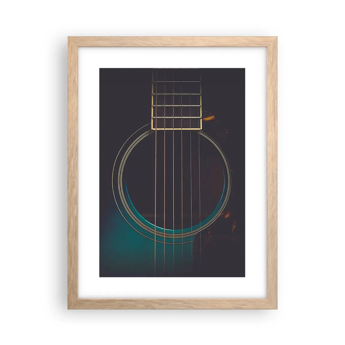 Affisch i ram av ljusek - Ett ögonblick innan det ljuder - 30x40 cm