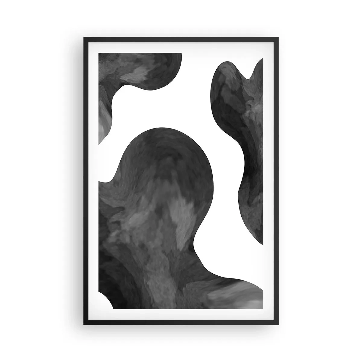 Affisch i svart ram - Mjölkvägen - 61x91 cm