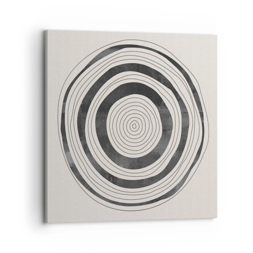 Canvastavla - Bild på duk - De viktiga sakerna däremellan - 70x70 cm