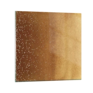 Glastavla - Bild på glas - Ljusets födsel - 50x50 cm