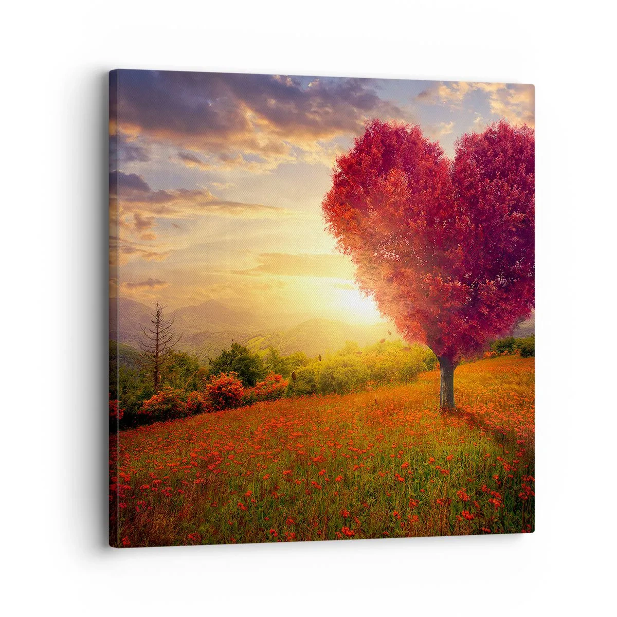 Canvastavla - Bild på duk - Tagande - 30x30 cm