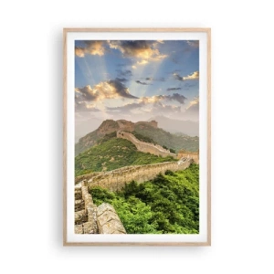 Affisch i ram av ljusek - Tidlös storhet - 61x91 cm