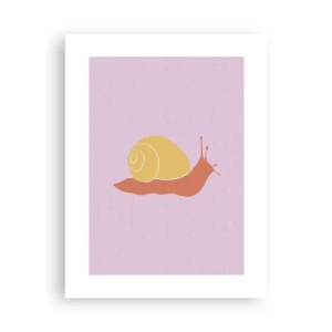 Affisch - Det är ingen brådska - 30x40 cm