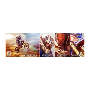Fototapet Prov Standard Eco - Motorcykelyrsel - Motocross, Sport, Motorcyklist - 100x30 cm