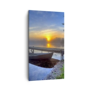 Canvastavla - Bild på duk - Det vanliga förvandlas till det magiska - 45x80 cm